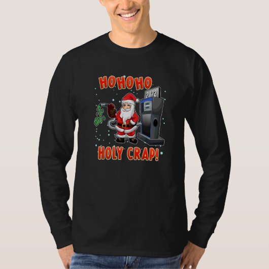 Christmas High Gas Prices Santa Meme 1 T-Shirt (Vorderseite)