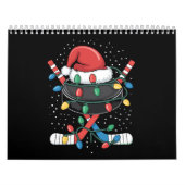 Christmas Hockey Xmas Santa Sports Hat Ball  Kalender (Titelbild)