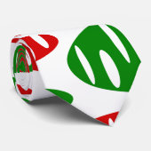 Christmas Holey Ovals Krawatte (Gerollt)