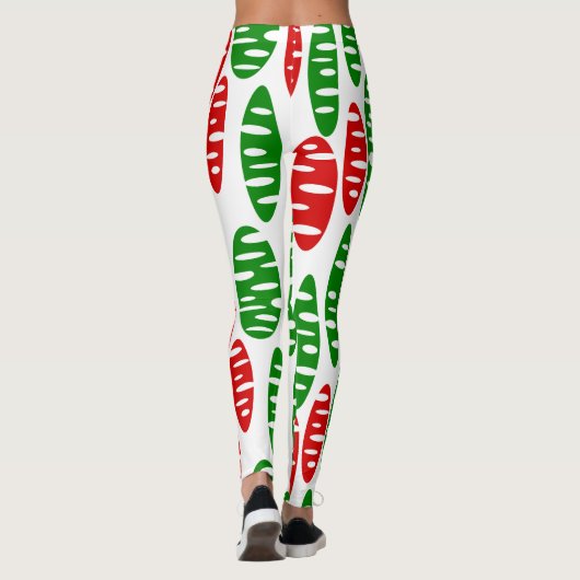 Christmas Holey Ovals Leggings (Rückseite)