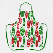 Christmas Holey Ovals Schürze (Vorderseite)