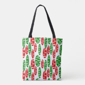 Christmas Holey Ovals Tasche (Rückseite)
