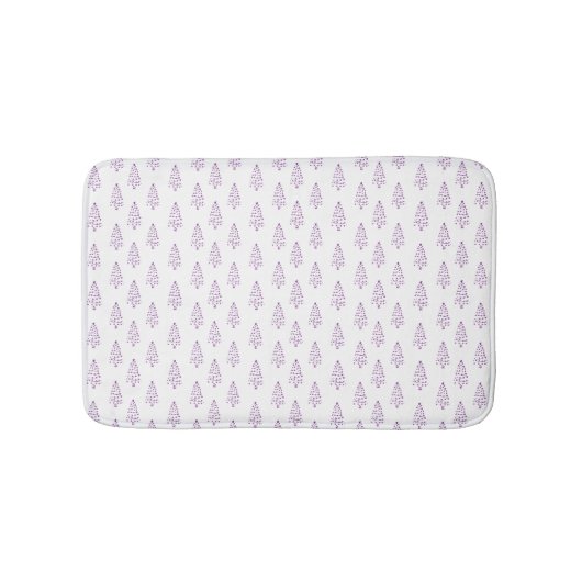 Christmas Holiday Bathroom Decor Badematte (Vorderseite)