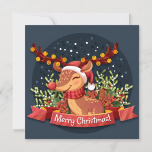 Christmas Holiday Card Feiertagskarte