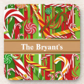 CHRISTMAS HOLIDAY CORK UNTERSETZER VORLAGE (Vorderseite)