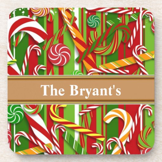 CHRISTMAS HOLIDAY CORK UNTERSETZER VORLAGE (Vorderseite)