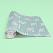 Christmas Holiday Elegant Beach Turquoise Coastal Geschenkpapier