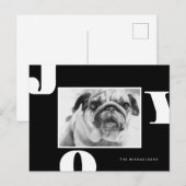 CHRISTMAS HOLIDAY FOTO | Weihnachtsfreude Postkarte (Vorne/Hinten)