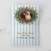 Christmas Holiday Greetings Karte (Innenseite)