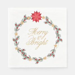 Christmas Holiday Paper Napkins Serviette