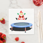 Christmas Holiday Party Trampoline Serviette (Beispiel)