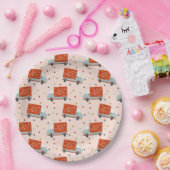 Christmas Holiday Santa's Mail Truck Paper Plates Pappteller (Party)