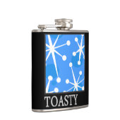 CHRISTMAS HOLIDAY SNOWFLAKE PATTERN FLASK FLACHMANN (Rechts)