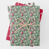 Christmas Holiday Three Pack Geschenkpapier Set (Beispiel)