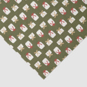 Christmas Holiday Tissue Paper Seidenpapier (Detail)