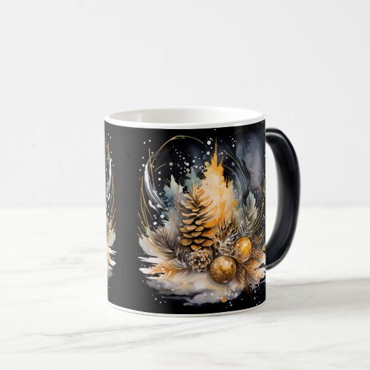 Christmas Holiday Wrap Verwandlungstasse (VorderseiteRechts)