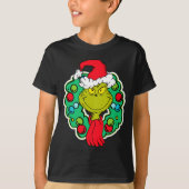 Christmas Holiday Wreath T-Shirt (Vorderseite)