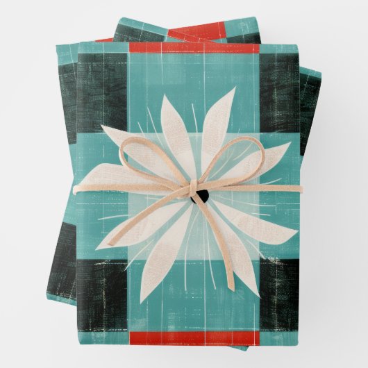 Christmas Holidays Geschenkpapier Set (Beispiel)