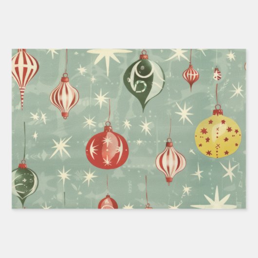 Christmas Holidays Geschenkpapier Set (Vorderseite 3)