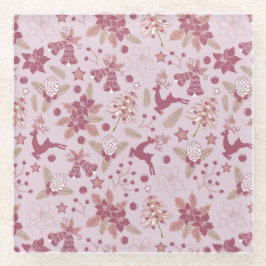 Christmas holidays glasuntersetzer