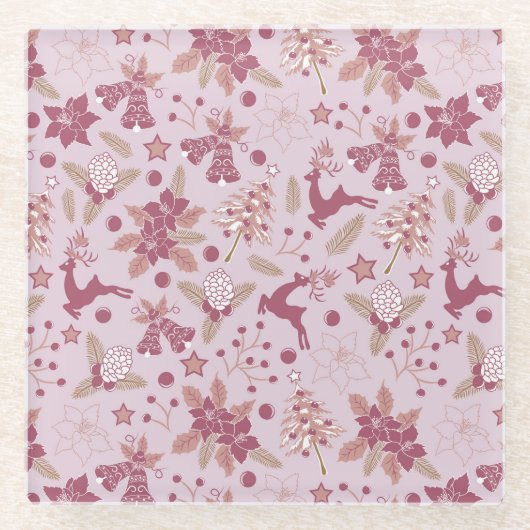 Christmas holidays glasuntersetzer (Vorderseite)