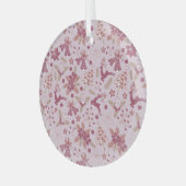 Christmas holidays ornament aus glas (Vorderseite links)