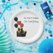 CHristmas Holidays Paper Plate Pappteller (Party)