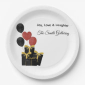 CHristmas Holidays Paper Plate Pappteller (Vorderseite)