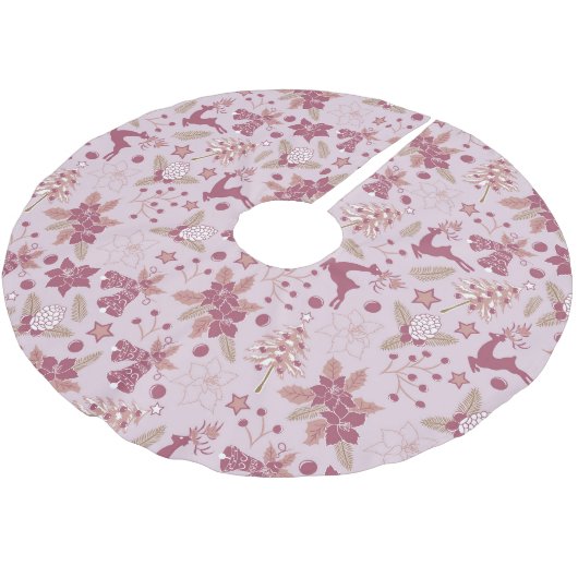 Christmas holidays polyester weihnachtsbaumdecke (Schrägansicht)