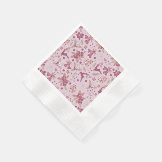 Christmas holidays serviette (Ecke)