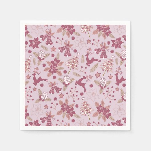 Christmas holidays serviette (Vorderseite)