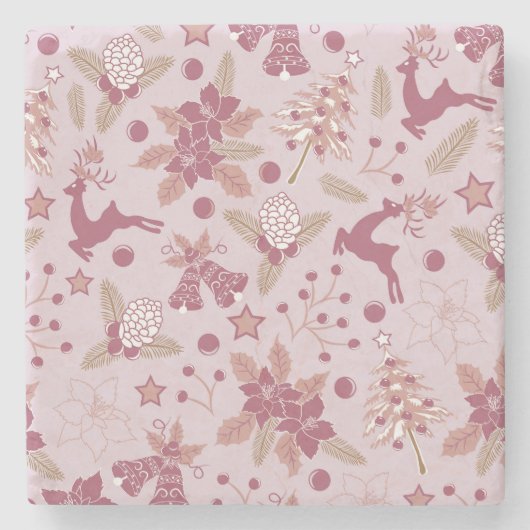 Christmas holidays steinuntersetzer (Vorderseite)