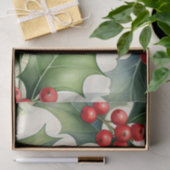 Christmas Holly Berry Seidenpapier (Geschenk)