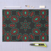 Christmas Holly Green Seidenpapier (Handwerk)