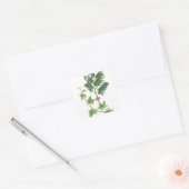 Christmas Holly & Ivy Sprigs Botanische Stickers (Umschlag)