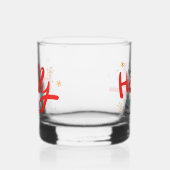 Christmas Holly Jolly Fun Winter Personalisiert Na Whiskyglas (Links)