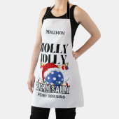 Christmas HOLLY JOLLY PICKLEBALLY Schürze (InSitu)