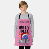 Christmas HOLLY JOLLY PICKLEBALLY Schürze (Getragen)