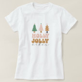 Christmas Holly Jolly Vibes T-Shirt (Design vorne)