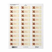 Christmas Holly Monogram Z (Vorne)