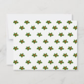 Christmas Holly Pattern Feiertagskarte (Vorderseite)
