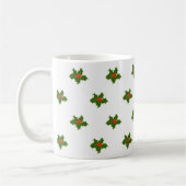 Christmas Holly Pattern Kaffeetasse (Links)