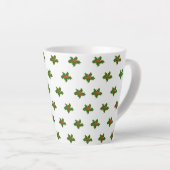Christmas Holly Pattern Milchtasse (Rechte Ecke)