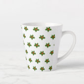Christmas Holly Pattern Milchtasse (Rechts)