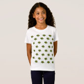 Christmas Holly Pattern T - Shirt (Vorne ganz)
