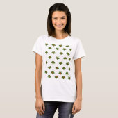Christmas Holly Pattern T-Shirt (Vorne ganz)