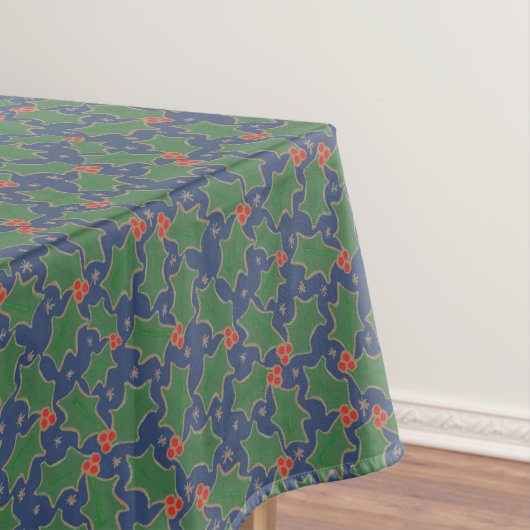 Christmas Holly Tablecloth Tischdecke (Beispiel)