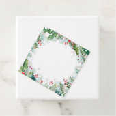 Christmas Holly und Ivy GIft Tag Geschenkanhänger (Beispiel)
