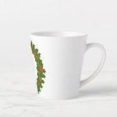 Christmas Holly Wreath klein Milchtasse (Rechts)