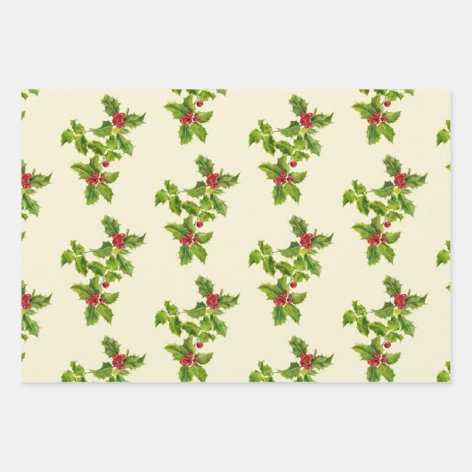 Christmas Holy INPAKPAPIER VEL Geschenkpapier Set (Vorderseite 3)